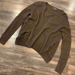 Vince Moss Stitch Wool Blend Sweater